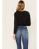 Image #4 - Rock & Roll Denim Women's Rock & Roll World Tour Graphic Long Sleeve T-Shirt, Black, hi-res