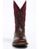 Image #4 - Shyanne Women's Xero Gravity Mesh Panel Western Boots - Square Toe, Brown/pink, hi-res