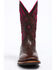 Shyanne Women's Xero Gravity Mesh Panel Western Boots - Square Toe, Brown/pink, hi-res