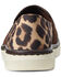 Ariat Women's Ryder Slip-On Leopard Shoes - Round Toe, Brown, hi-res