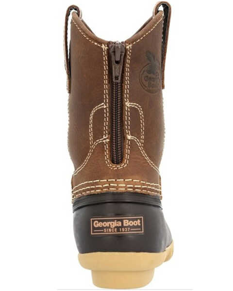 Image #5 - Georgia Boot Boys' Marshland Pull On Muck Duck Boots , Brown, hi-res