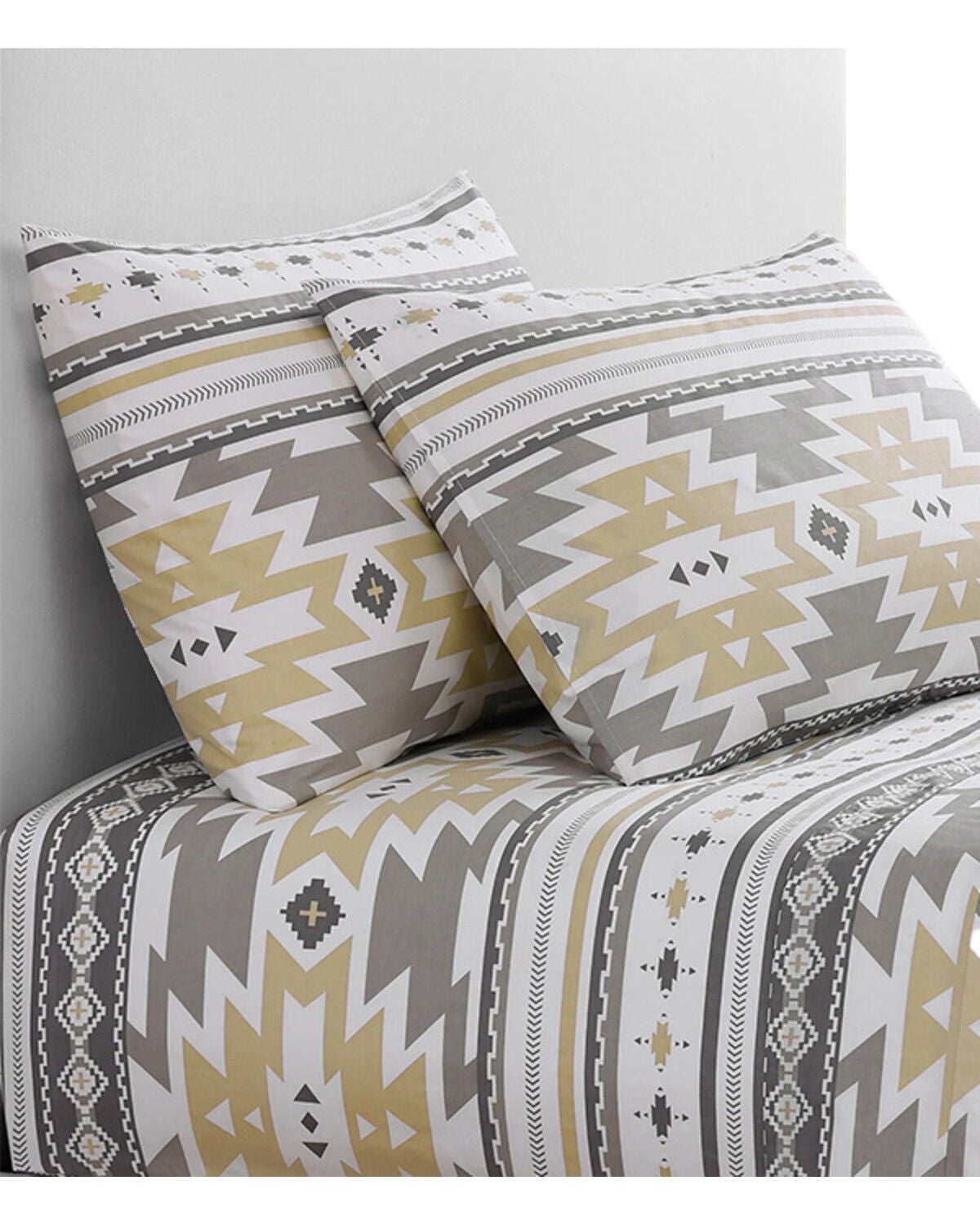 Image #3 - HiEnd Accents 200TC Cotton Desert Sage 4 Piece Sheet Set - King Size, Multi, hi-res