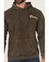 Image #4 - Coors Men's Boot Barn Exclusive Desert Riders Logo Hooded Sweatshirt, Chocolate, hi-res