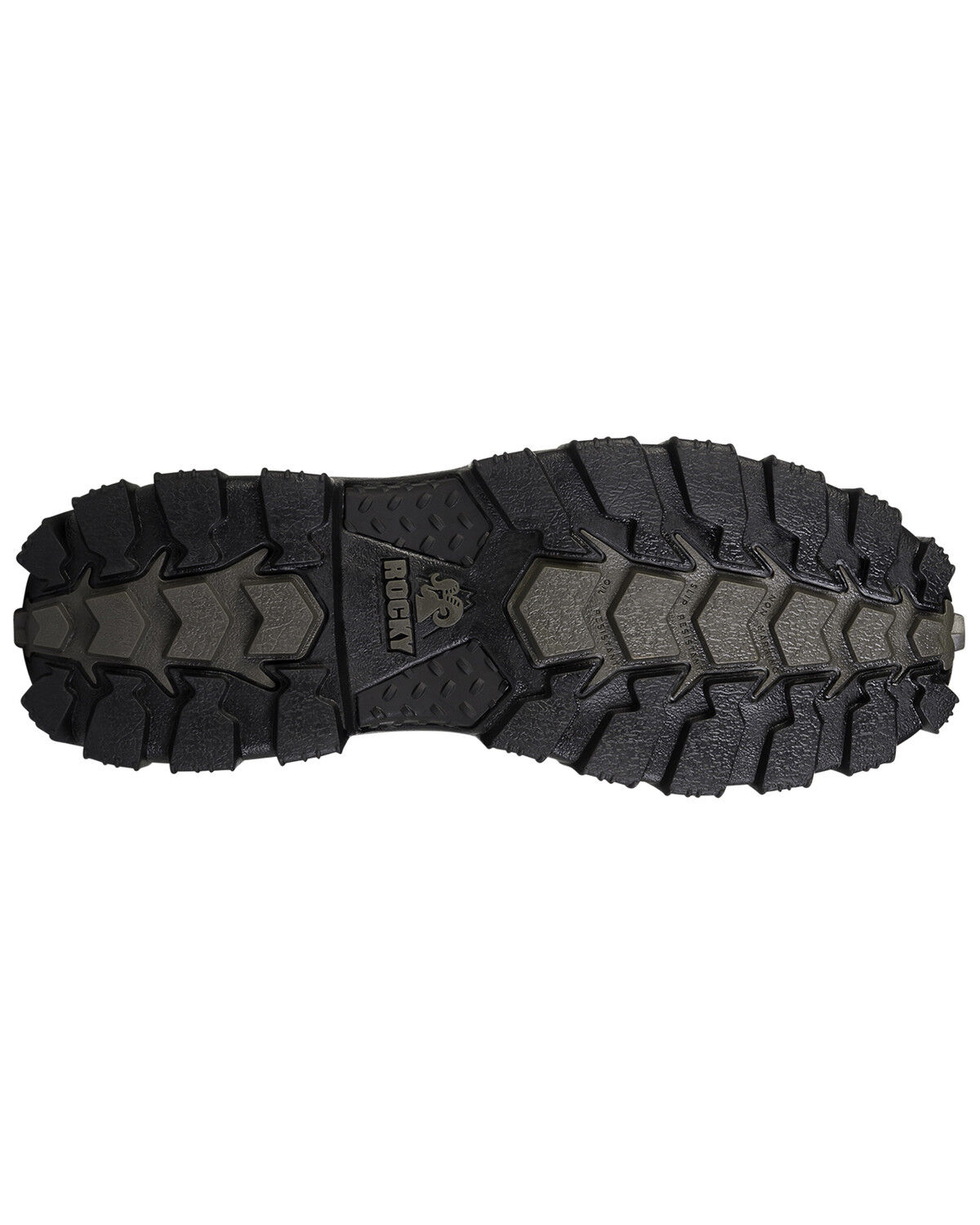 Image #5 - Rocky Men's AlphaForce Oxford Shoes - Round Toe, Black, hi-res
