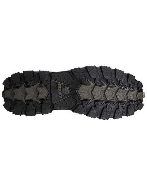 Image #5 - Rocky Men's AlphaForce Oxford Shoes - Round Toe, Black, hi-res