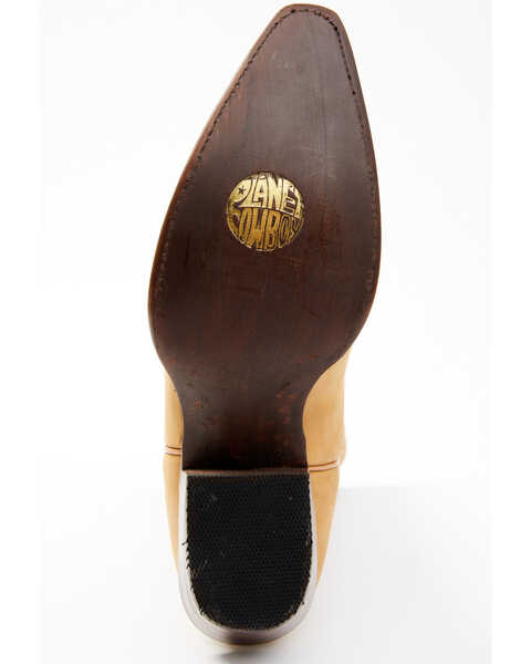 Image #7 - Planet Cowboy Women's Classic Sandy Western Boots - Snip Toe , Sand, hi-res