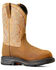 Image #1 - Ariat Men's WorkHog® XT Waterproof Work Boots - Carbon Toe, Brown, hi-res