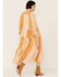 En Creme Women's Patchwork Midi Dress, Cream, hi-res