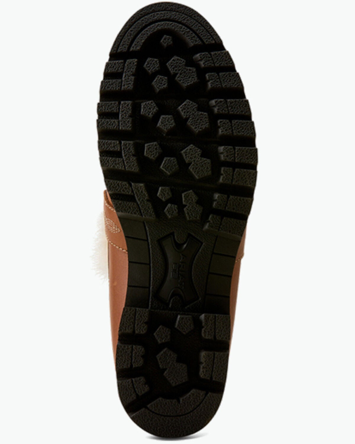 Image #4 - Ariat Women's Stratford Sherpa Loafers - Moc Toe, Brown, hi-res