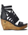 Image #2 - Lane Women's Becca Wedge Heels, Jet Black, hi-res