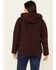Image #4 - Carhartt Women's Loose Fit Washed Duck Sherpa Lined Jacket, Purple, hi-res