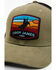 Image #2 - Cody James Men's Serape Striped Bull Rider Patch Ball Cap, Medium Grey, hi-res