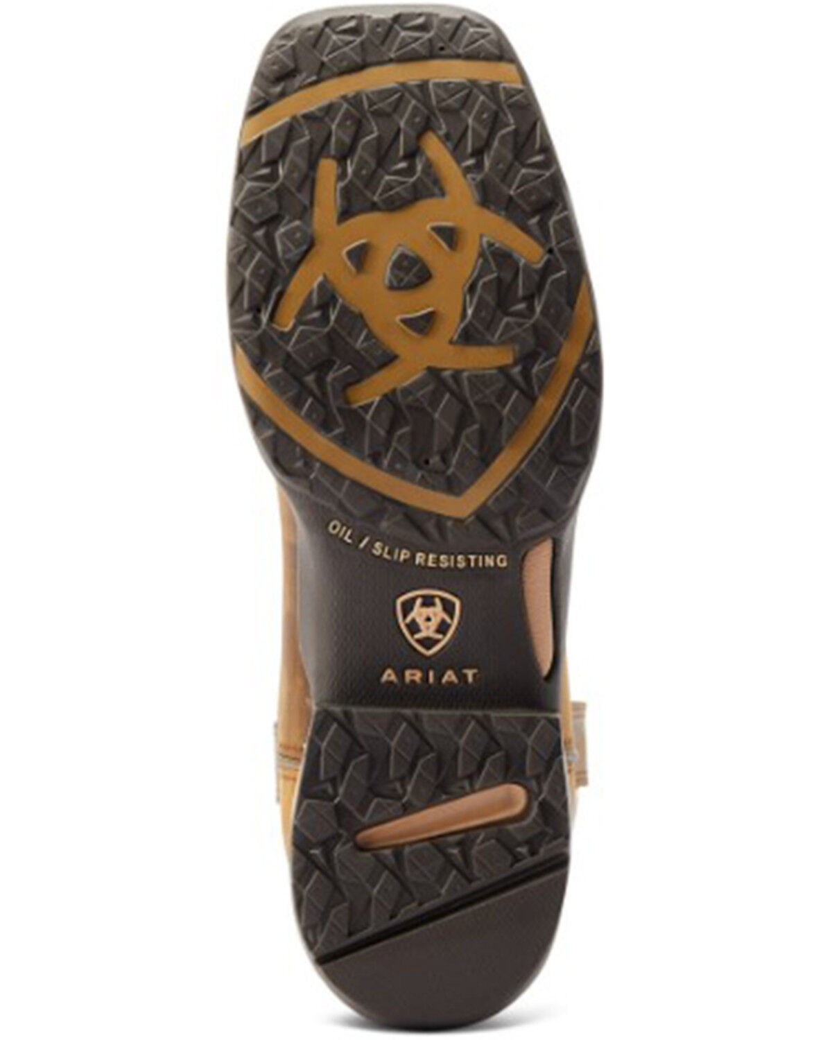 Image #5 - Ariat Women's Anthem Deer Waterproof Western Performance Boots - Broad Square Toe, Brown, hi-res