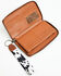 Image #3 - Wrangler Women's Boot Barn Exclusive Daisy Cow Print Wallet, Brown, hi-res