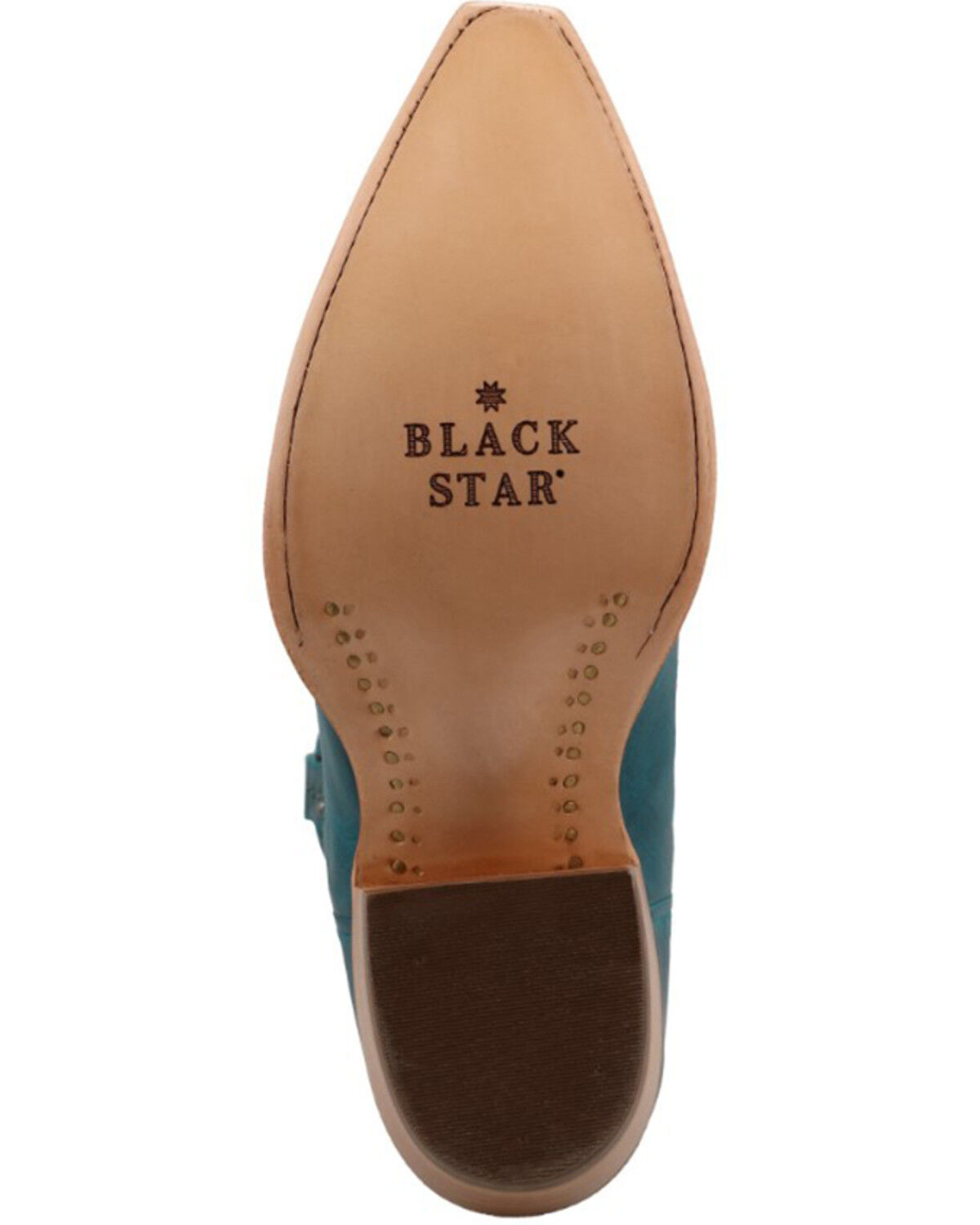 Image #7 - Black Star Women's Paradise Western Boots - Snip Toe, Blue, hi-res