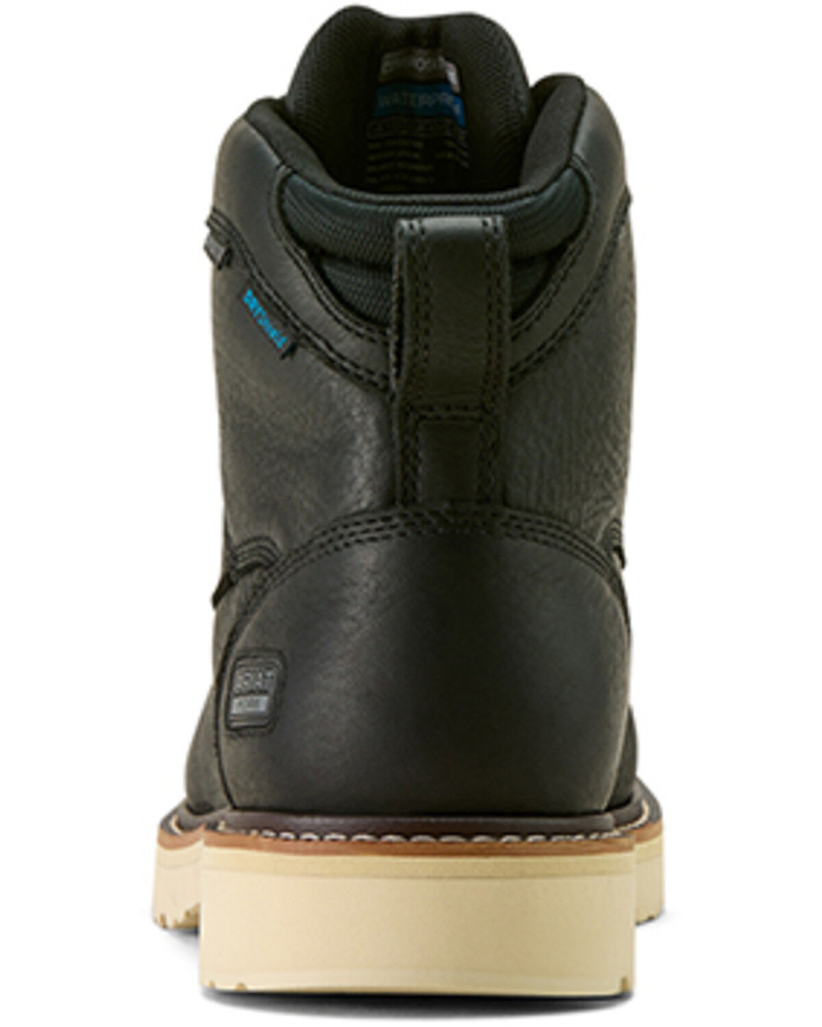 Image #3 - Ariat Men's 6" Rebar Lift Waterproof Moc Work Boots - Composite Toe, Black, hi-res