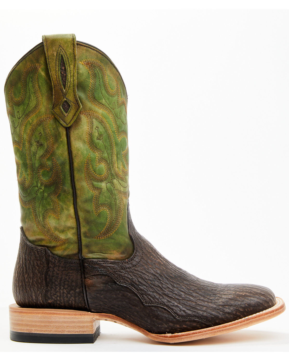 100％の保証 Exotic Men's James Cody Shark Square Broad - Boots Western 着物・浴衣・和小物