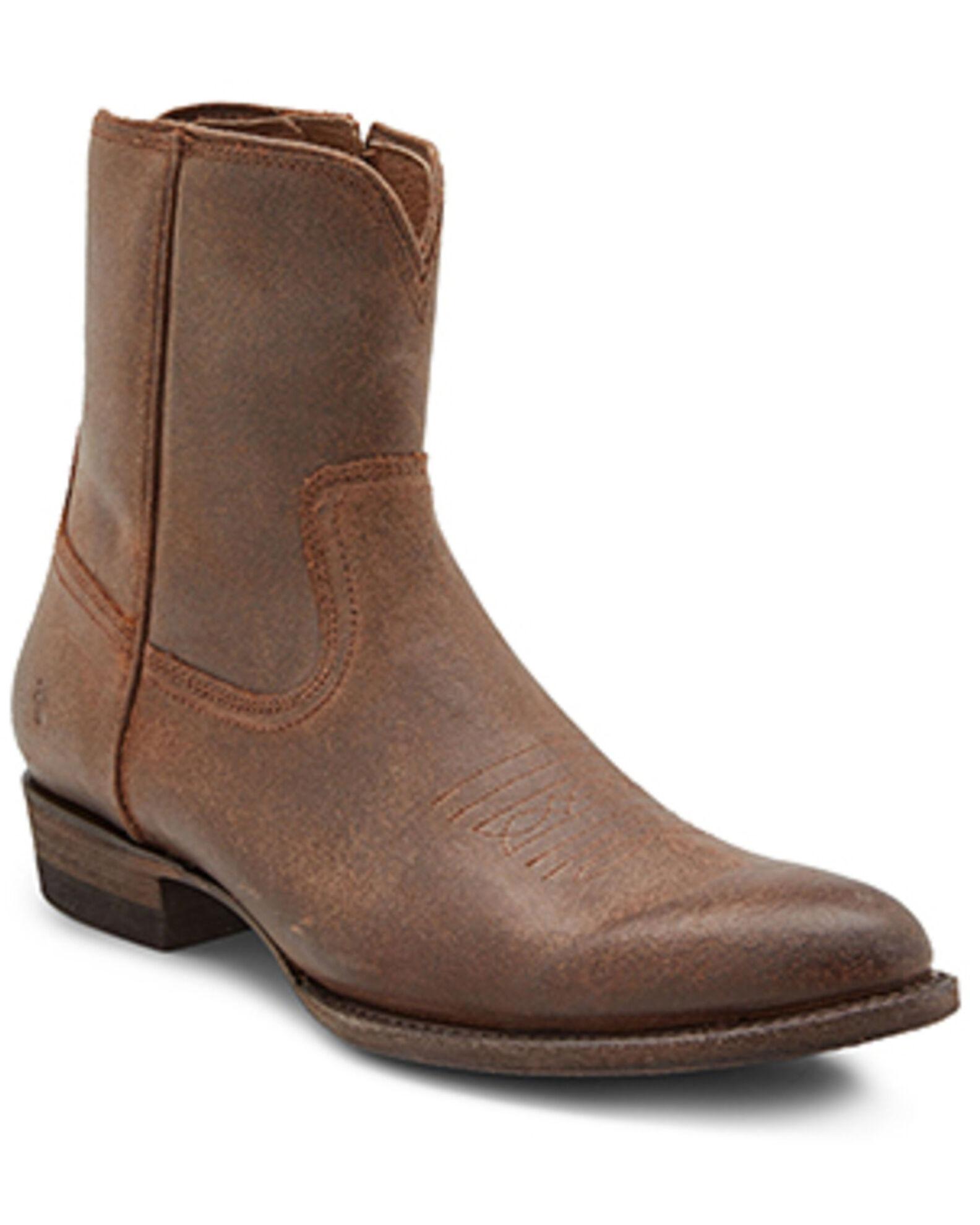Frye Men s Austin Inside Zip Ankle Boots Medium Toe Country Outfitter