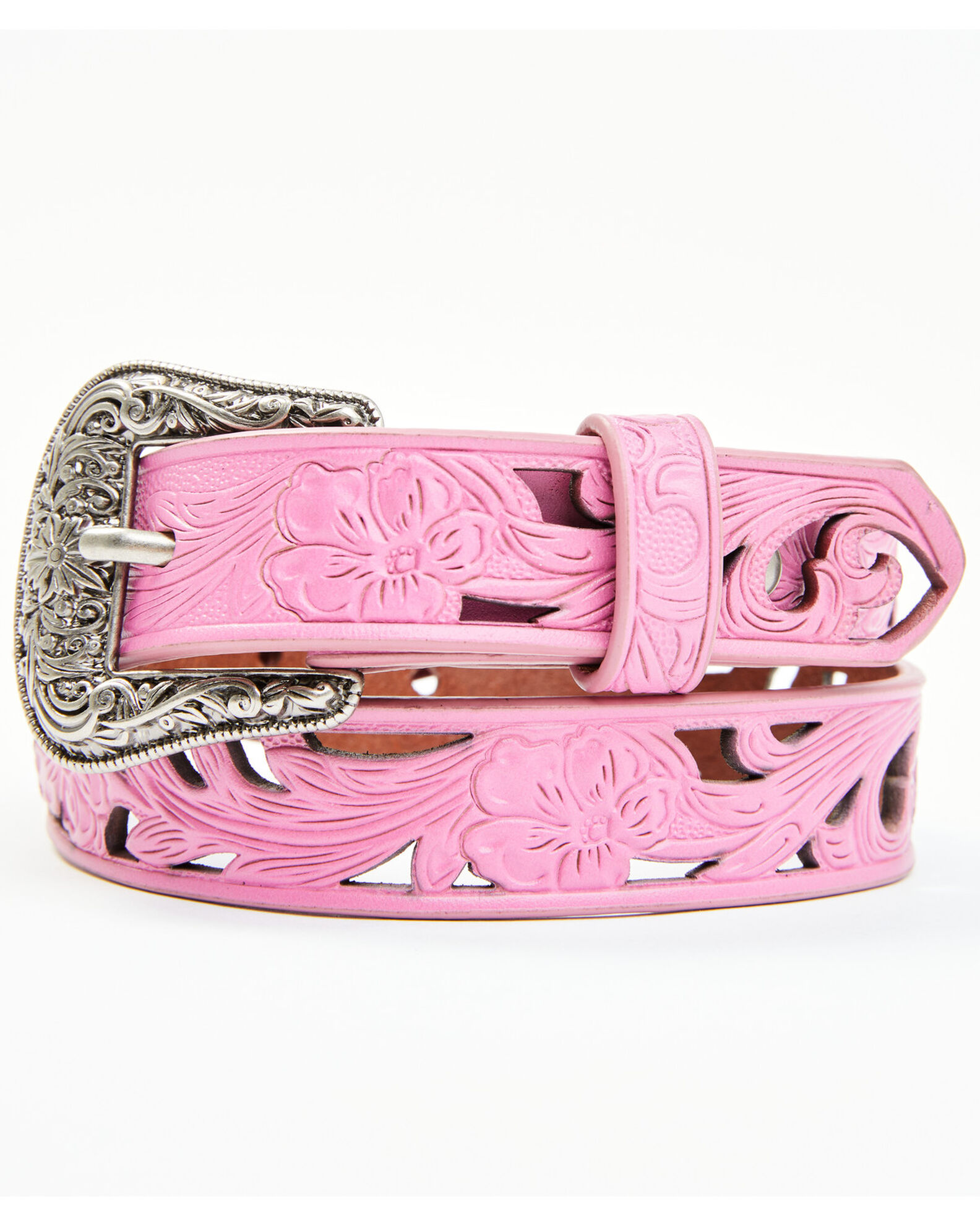 Ladies clearance pink belt