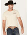 Image #2 - Cody James Men's Rag And Bones Americana Short Sleeve Graphic T-Shirt, Cream, hi-res