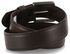 Image #3 - American Worker Men's Brown Leather Belt, Brown, hi-res