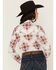 Image #5 - Cowboygirl by Jenna Paulette Women's Patchwork Print Long Sleeve Pearl Snap Western Shirt, Lavender, hi-res