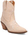Image #1 - Dingo Women's Sweetheart Embroidered Booties - Round Toe, Sand, hi-res