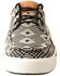 Twisted X Men's Kicks Casual Shoes - Moc Toe, Black/white, hi-res