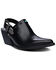 Image #1 - Golo Women's Billy Jean Buckle Western Mules - Snip Toe, Black, hi-res