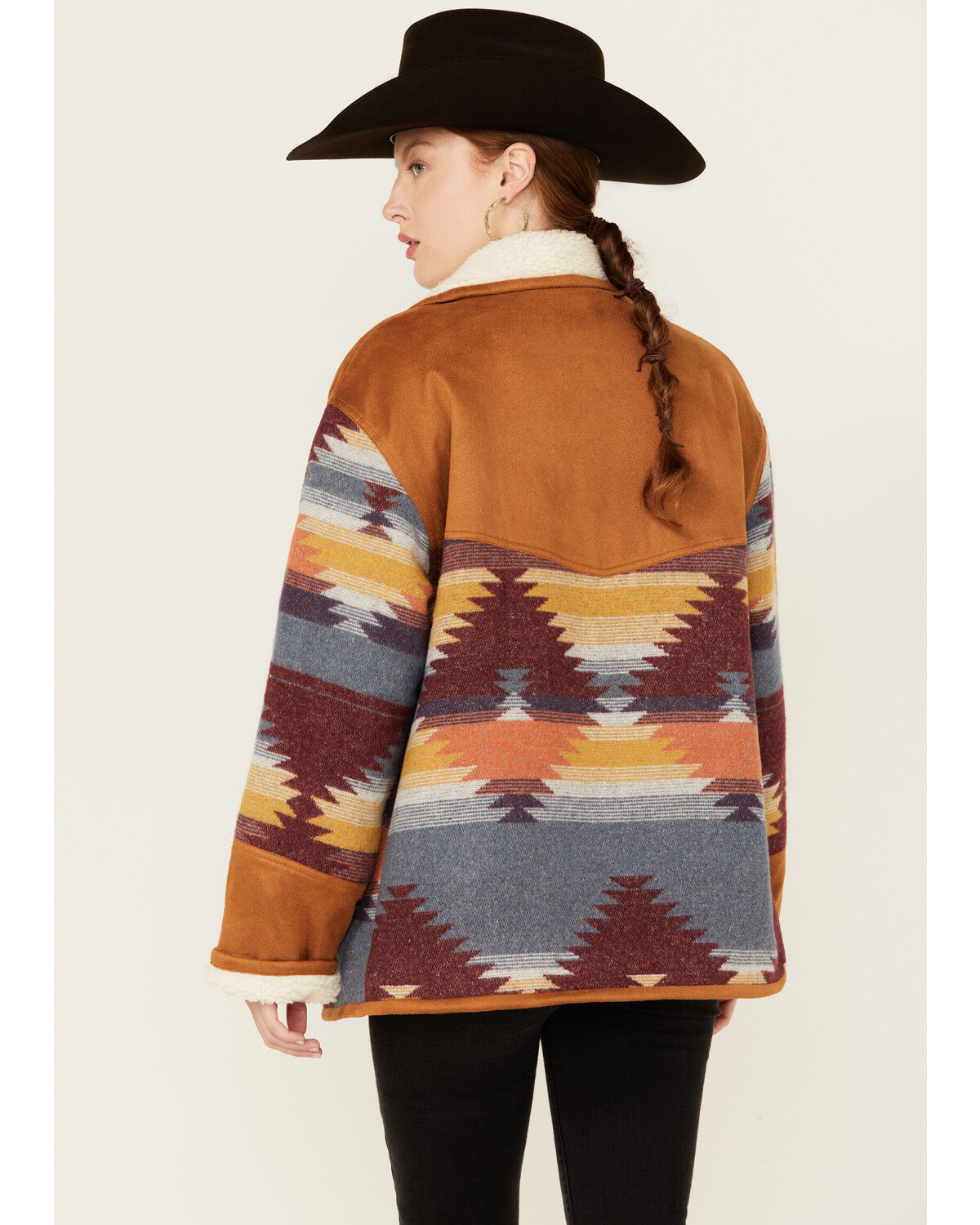 Image #4 - Molly Bracken Women's Southwestern Coat, Camel, hi-res