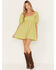 Image #1 - Show Me Your Mumu Women's Smitten Babydoll Dress, Green, hi-res