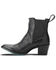 Image #3 - Lane Women's Western Chelsea Booties - Round Toe, Jet Black, hi-res