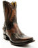Image #1 - Corral Men's Overlay Short Western Boots - Snip Toe, Honey, hi-res