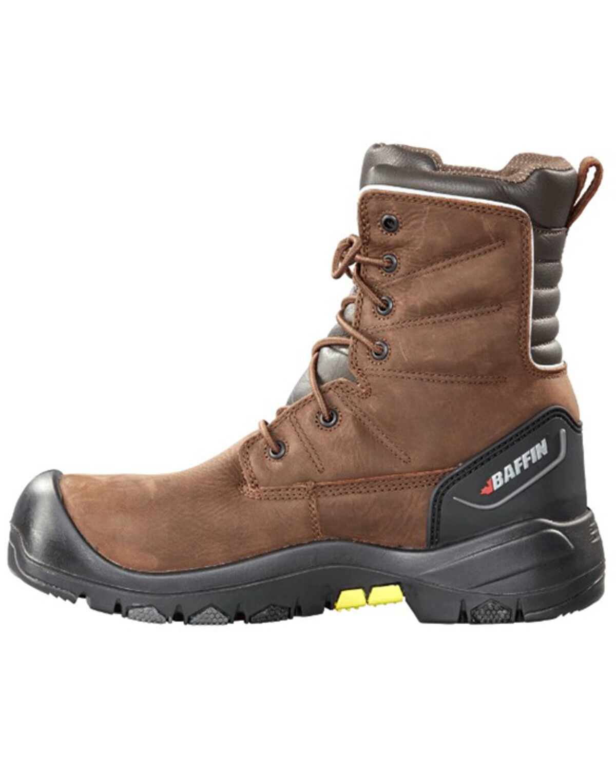 Image #2 - Baffin Men's Thor (STP) Waterproof Work Boots - Composite Toe, Brown, hi-res