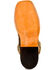 Image #6 - Horse Power Boys' Anderson Crocodile Print Western Boots - Square Toe, Chocolate, hi-res