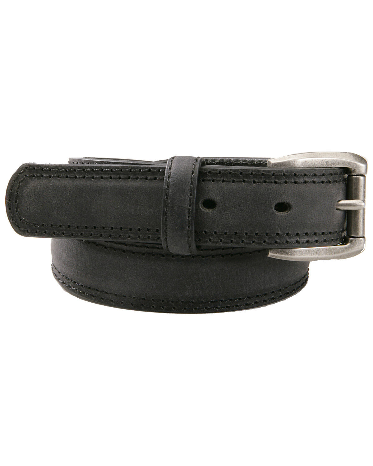 Image #1 - AndWest Boys' Roller Buckle Belt, Black, hi-res