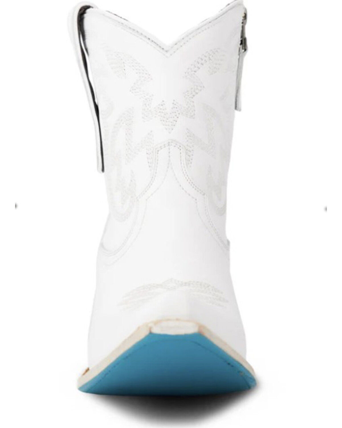 Image #3 - Lane Women's Smokeshow Western Booties - Snip Toe, White, hi-res