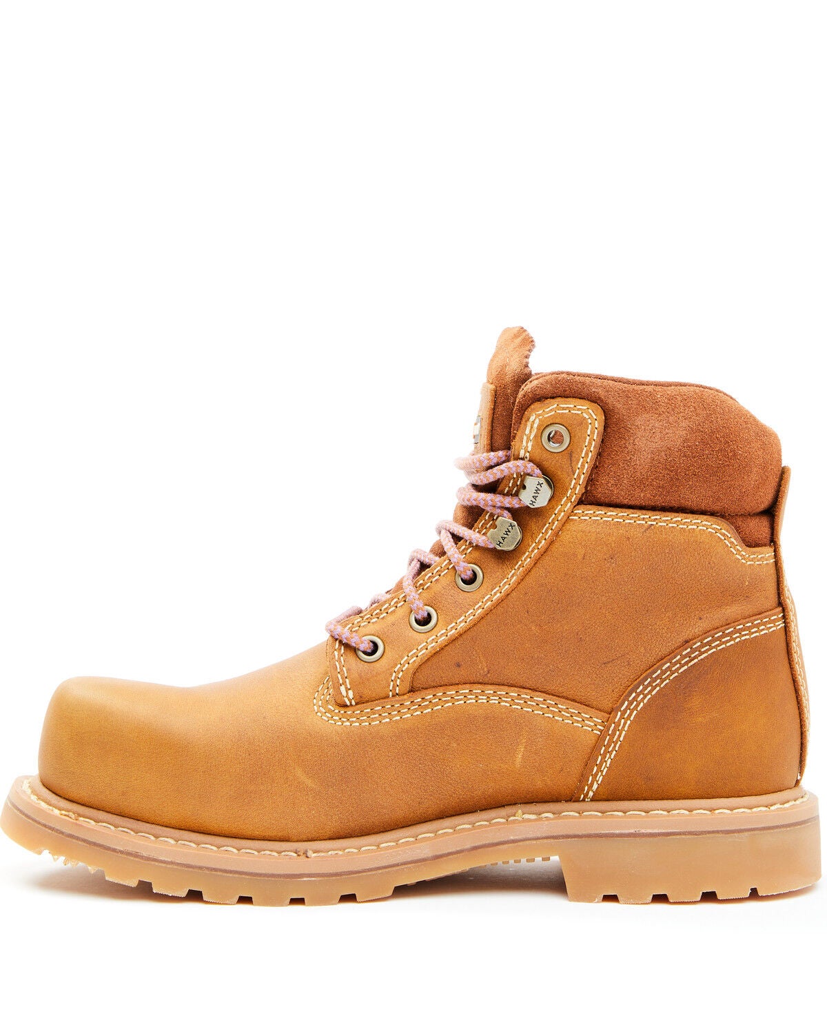 Image #3 - Hawx Women's 6" Trooper Work Boots - Composite Toe, Tan, hi-res