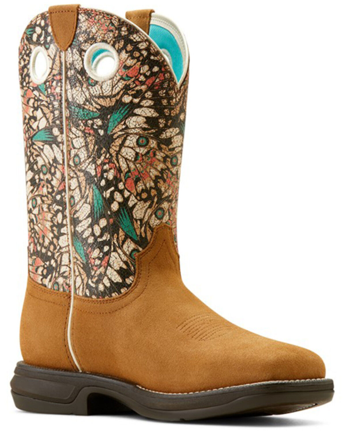 Image #1 - Ariat Women's Anthem Myra Western Boots - Broad Square Toe, Brown, hi-res
