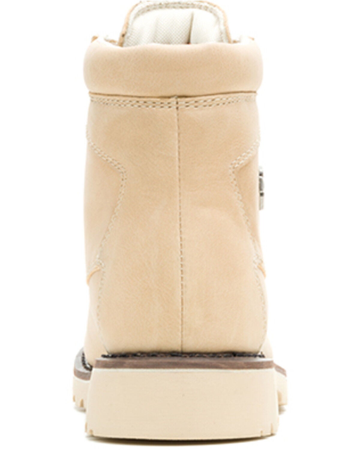 Image #7 - Harley Davidson Women's 5.5" Badlands Motorcycle Boots - Round Toe, Sand, hi-res