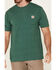 Image #3 - Carhartt Men's Dark Green Loose Fit Pocket Short Sleeve Work T-Shirt - Big, Dark Green, hi-res