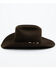 Image #3 - Stetson 6X Skyline Felt Cowboy Hat, Chocolate, hi-res