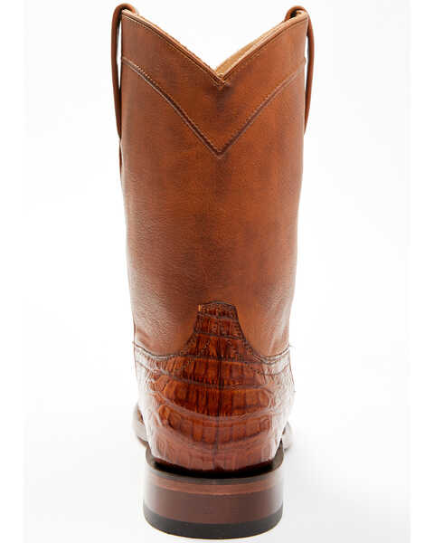 Image #5 - Cody James Black 1978® Men's Carmen Exotic Caiman Belly Roper Boots - Medium Toe , Cognac, hi-res