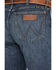 Image #4 - Wrangler Retro Men's 88MWP Enerjean Dark Wash Slim Straight Stretch Premium Green Jeans, , hi-res