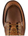 Image #4 - Danner Men's Bull Run Lace-Up Work Boots - Steel Toe, Brown, hi-res