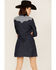 Image #4 - Maggie Sweet Women's Remedios Long Sleeve Western Mini Dress, Blue, hi-res