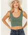 Image #1 - By Together Women's Seamless V Neck Tank Top, , hi-res