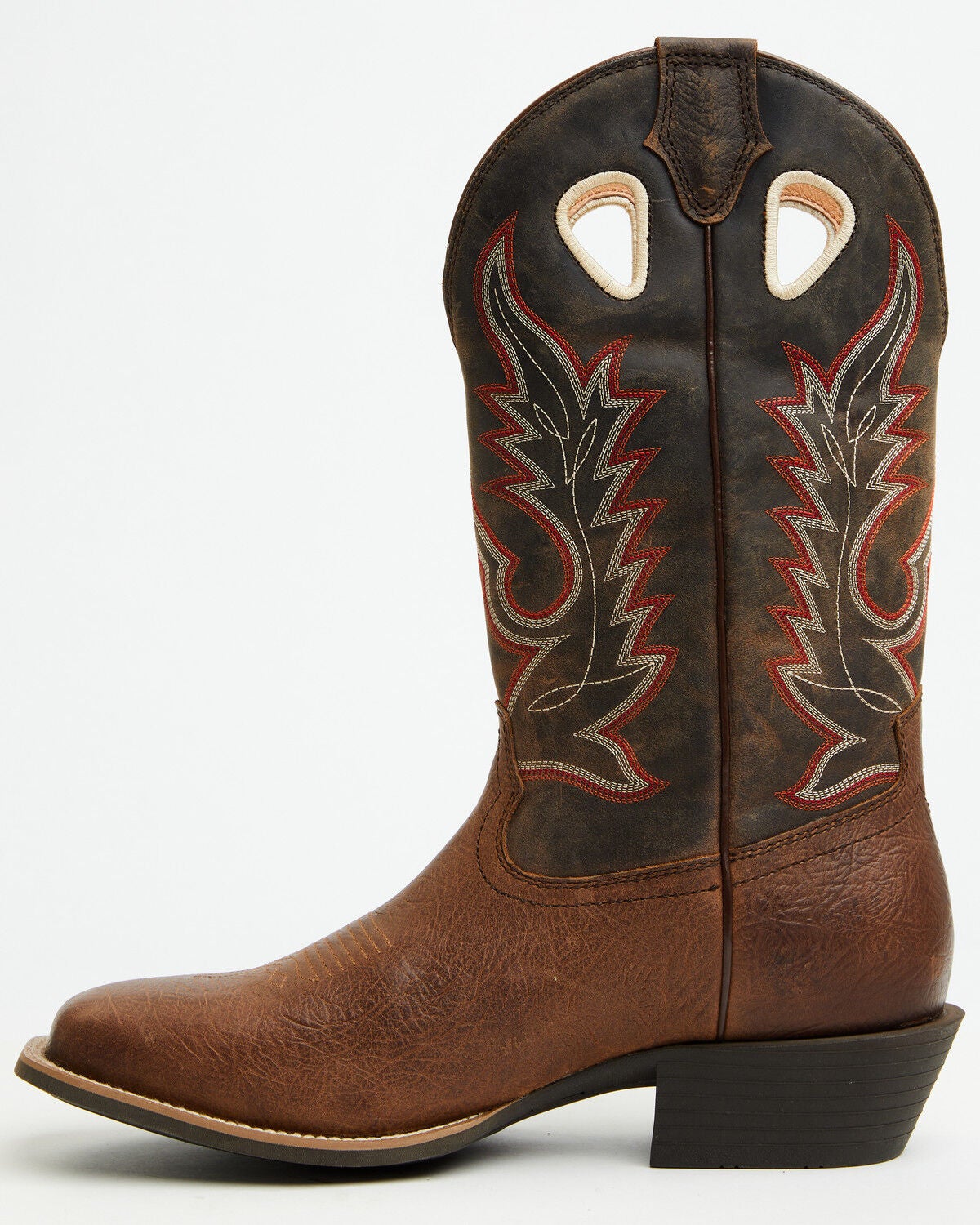 Image #3 - Cody James Men's Montoya Performance Western Boots - Broad Square Toe, Brown, hi-res