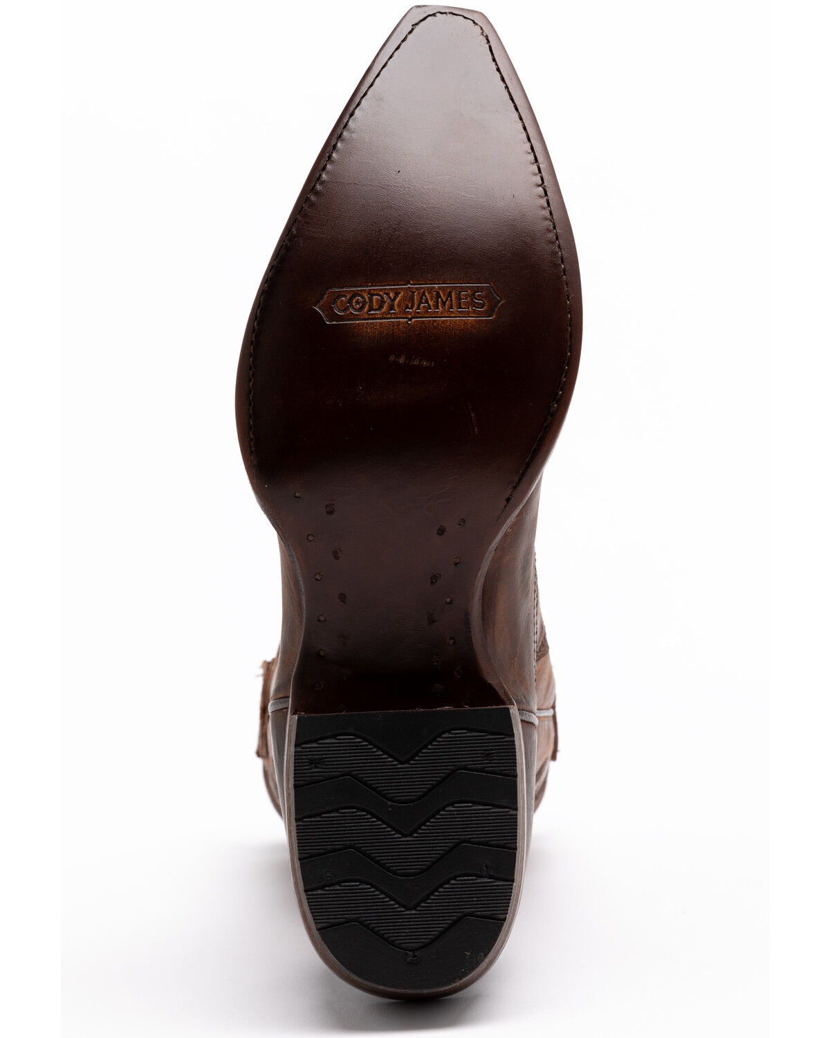 Image #7 - Cody James Men's Whitehall Western Boots - Snip Toe, Brown, hi-res