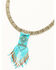 Image #1 - Shyanne Women's Desert Boheme Beaded Choker Necklace, Gold, hi-res